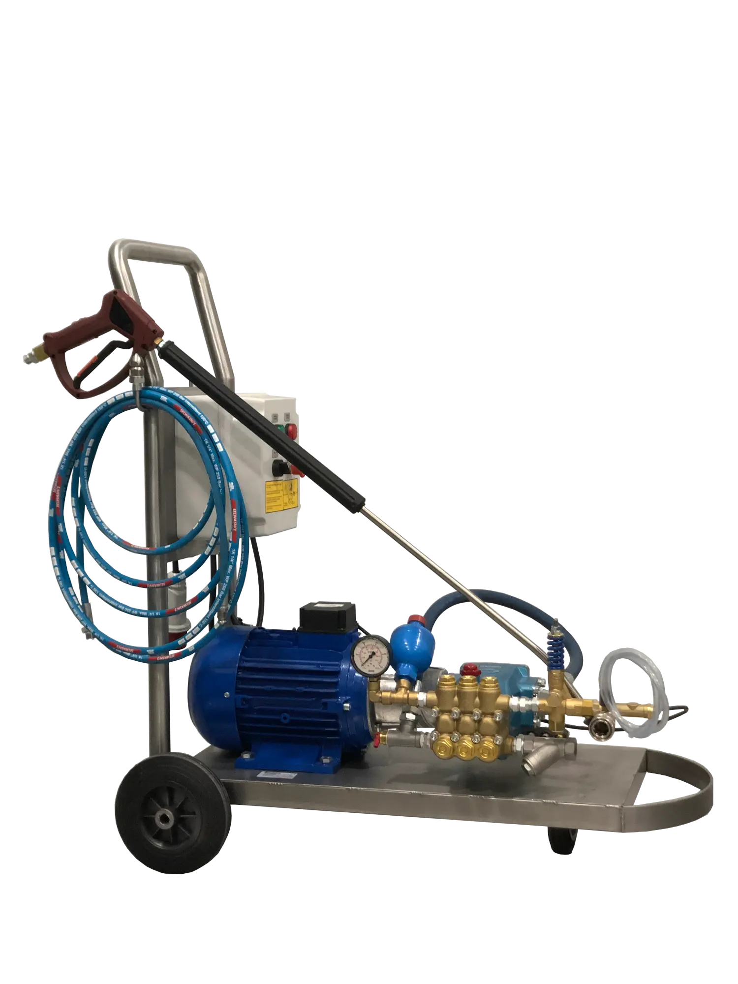 ISOCLEAN POWER equipo de alta presión para limpieza industrial de tuberías y zonas de difícil acceso — ISOTANK Inoxidables