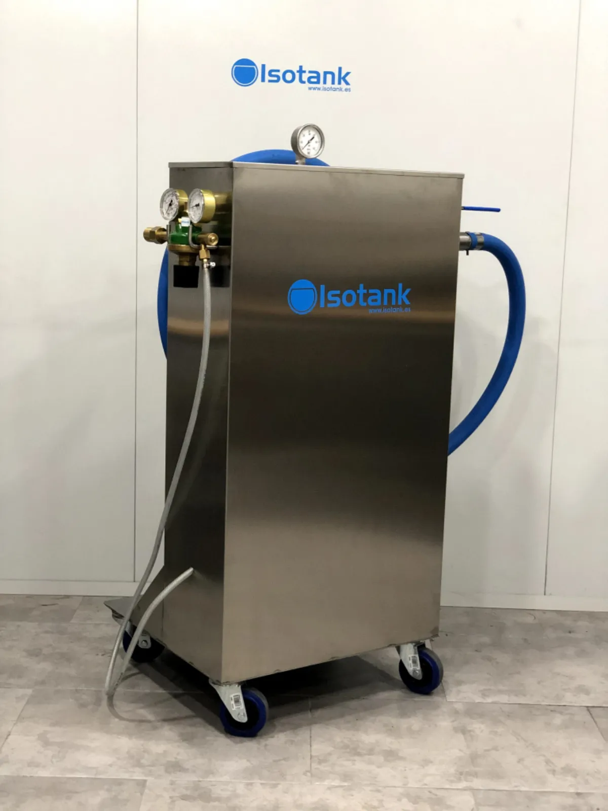 Sistema de inertización en acero inoxidable