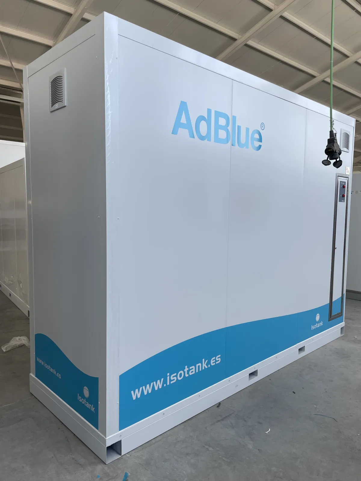 Depósito ISOTANK de acero inoxidable para AdBlue